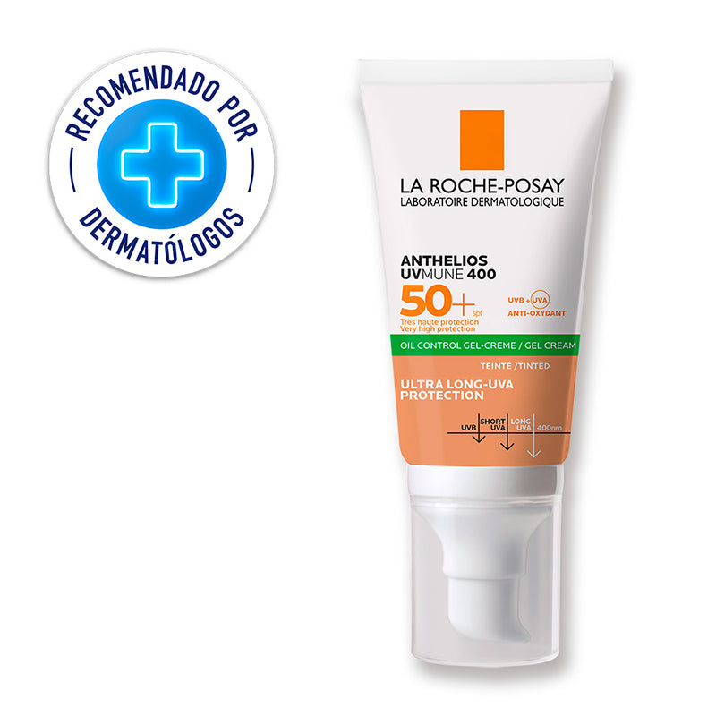La Roche Posay-Anthelios gel crema toque seco con color