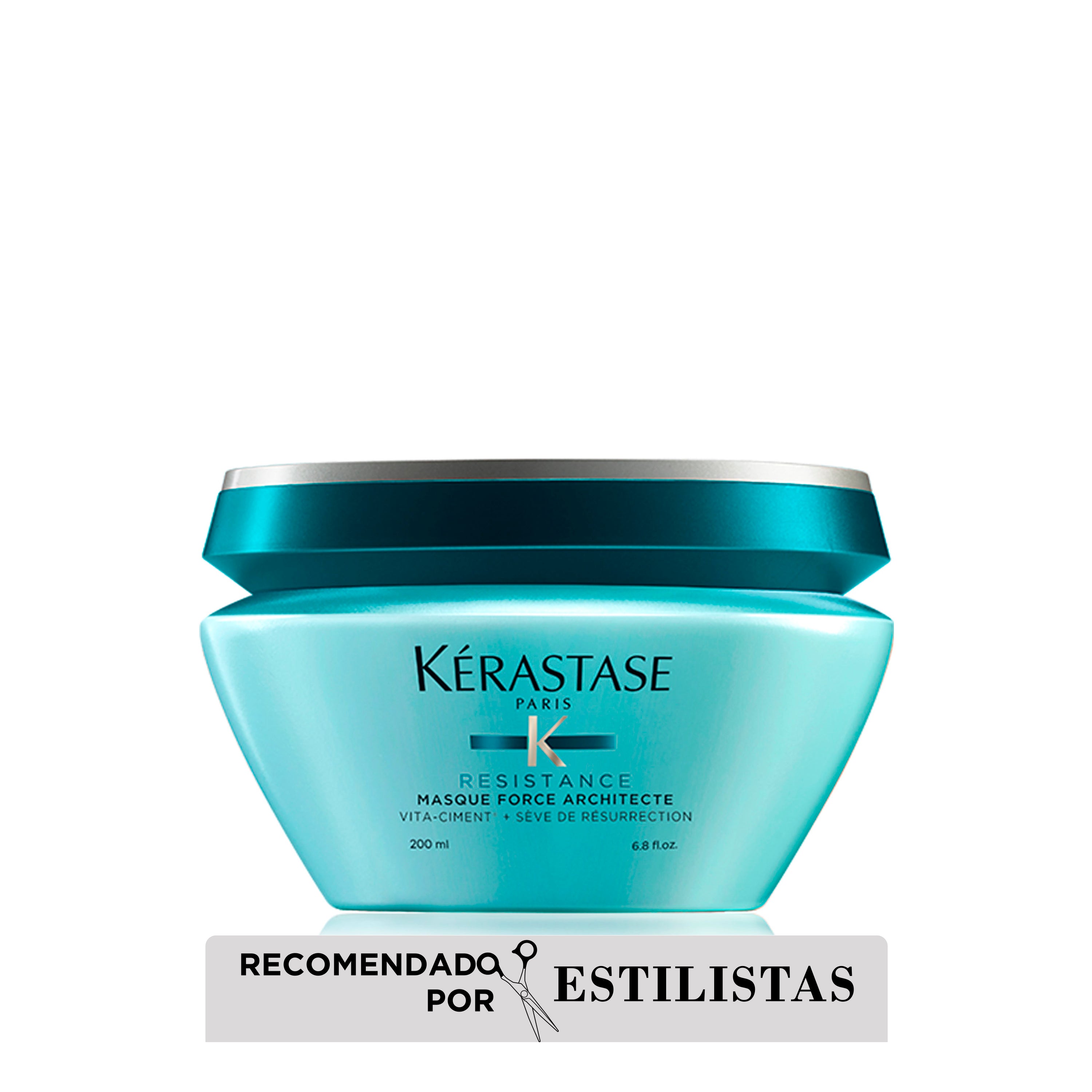 Mascarilla Kérastase Résistance Force Architecte repación cabello dañado 200ml
