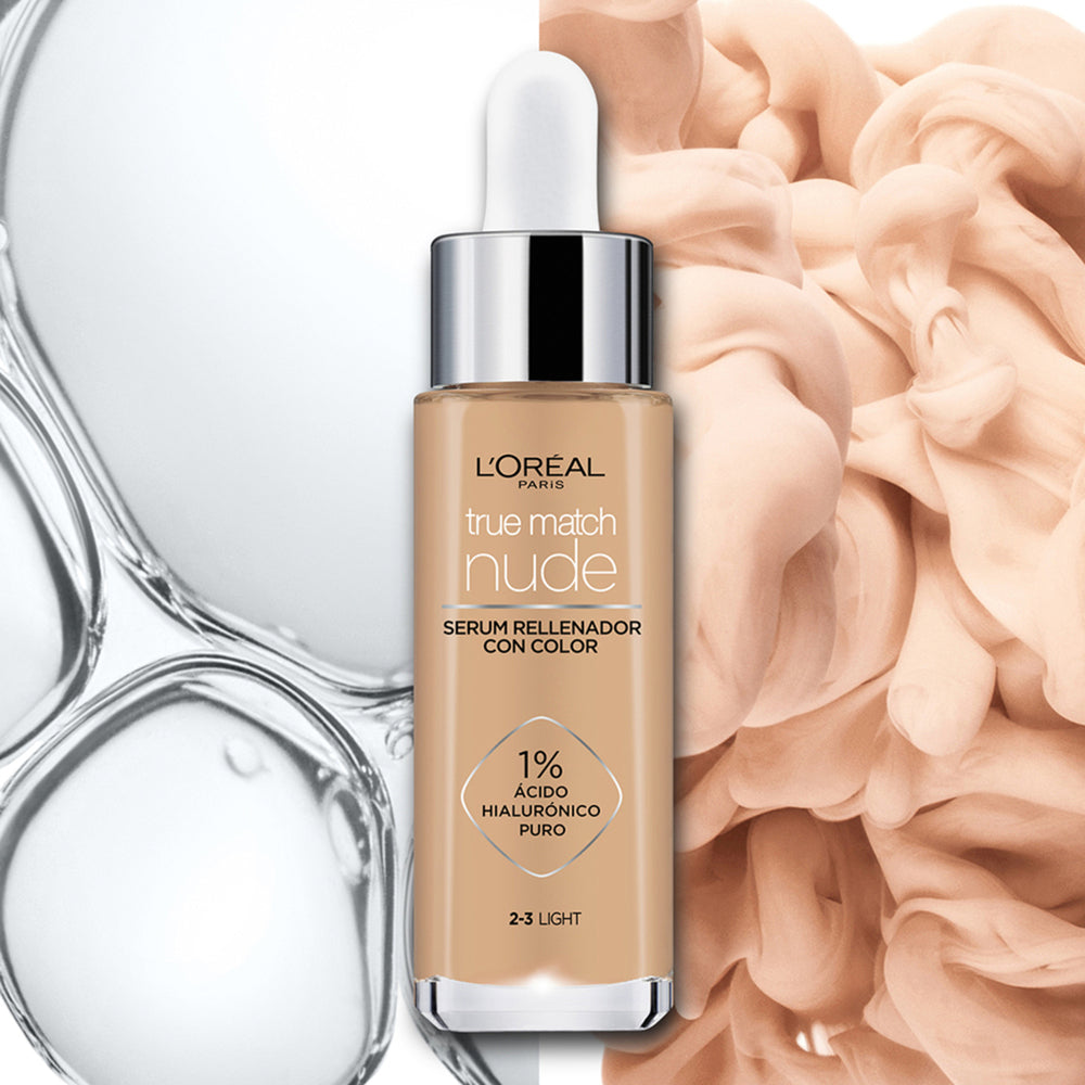 TRUE MATCH NUDE PLUMPING SERUM FACIAL C/ 1% ACIDO HIALURONICO 2-3