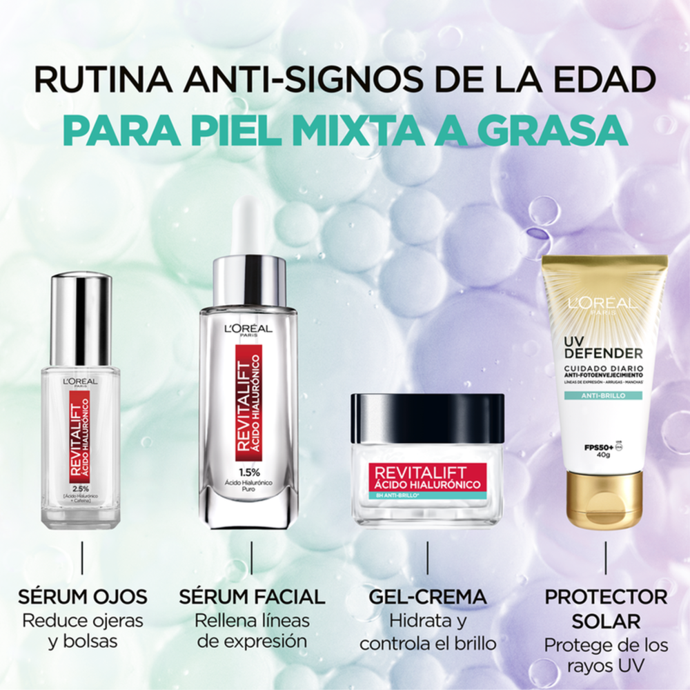 Revitalift ácido Hialurónico gel crema 50 ml