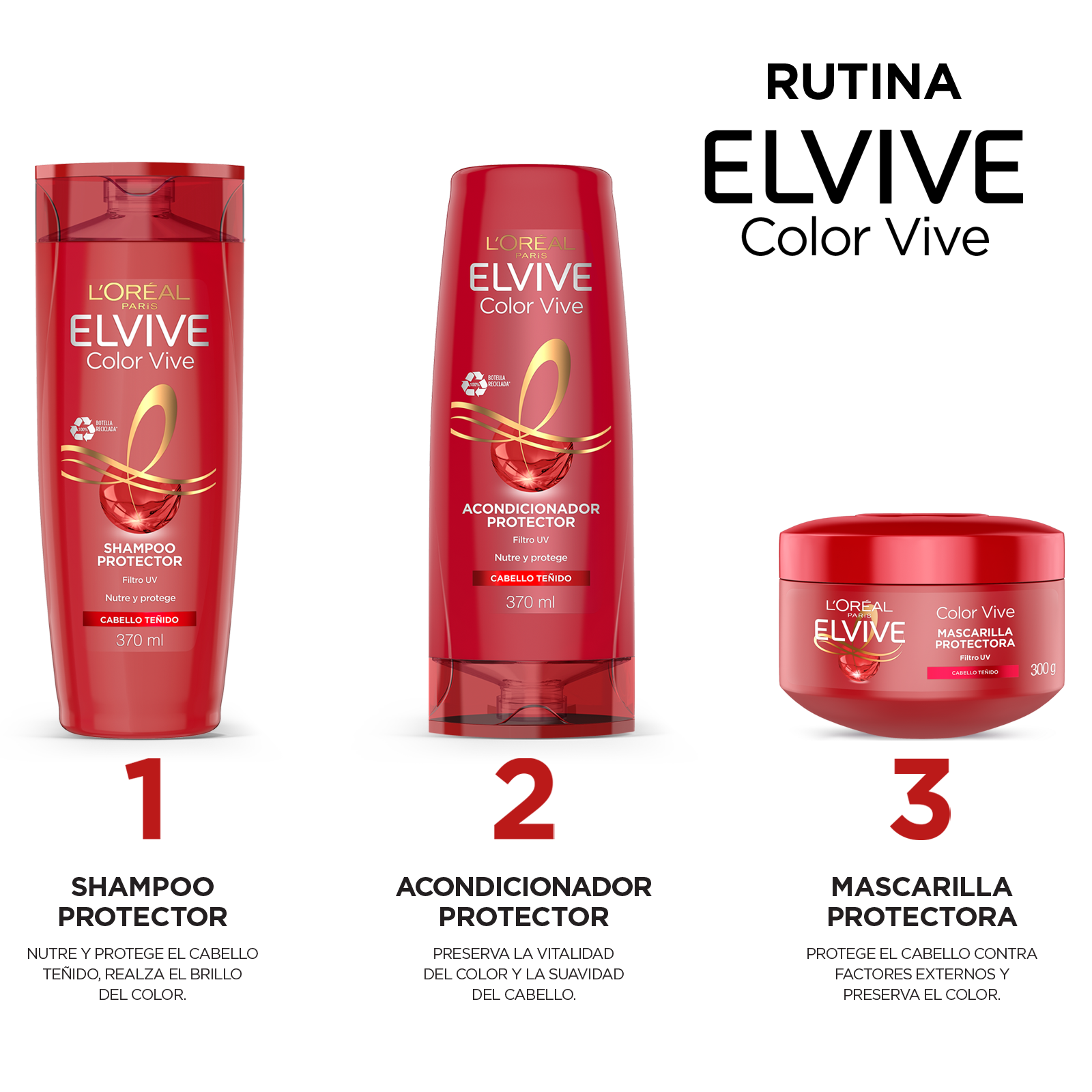 Shampoo 370 ml Color vive