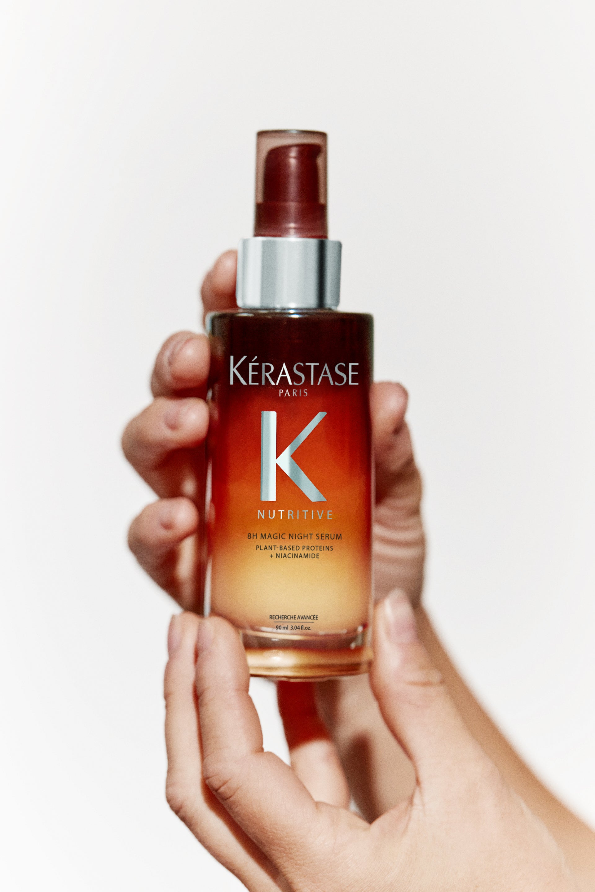 Sérum Kérastase Nutritive 8H Magic Night nutrición nocturna para cabello seco 90ml