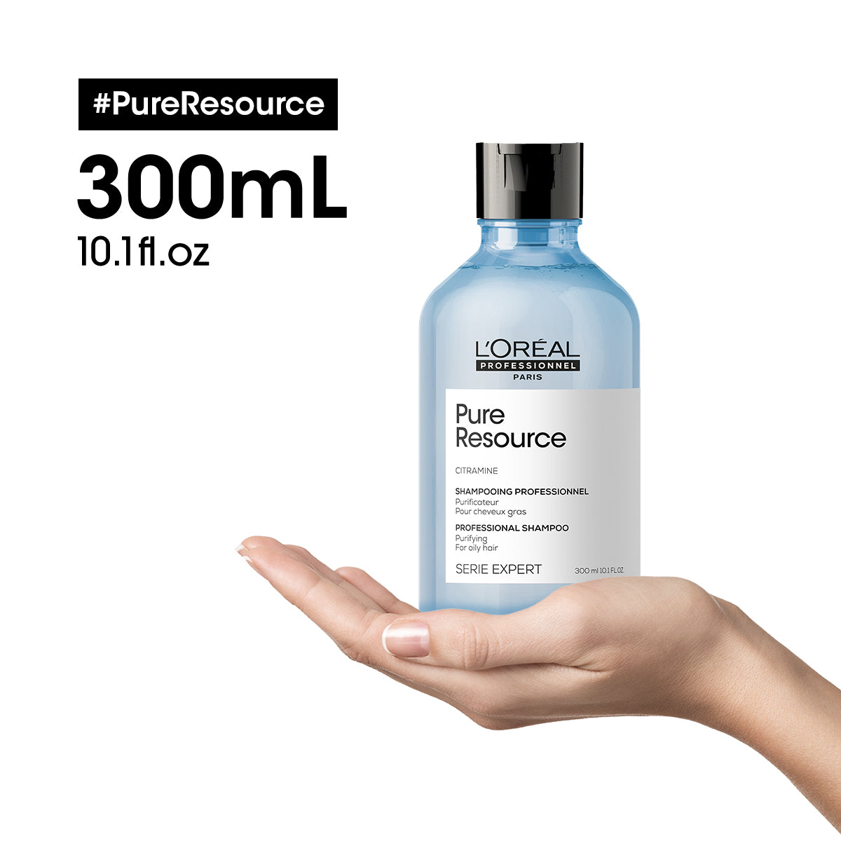 Pure resource shampoo 300 ml.
