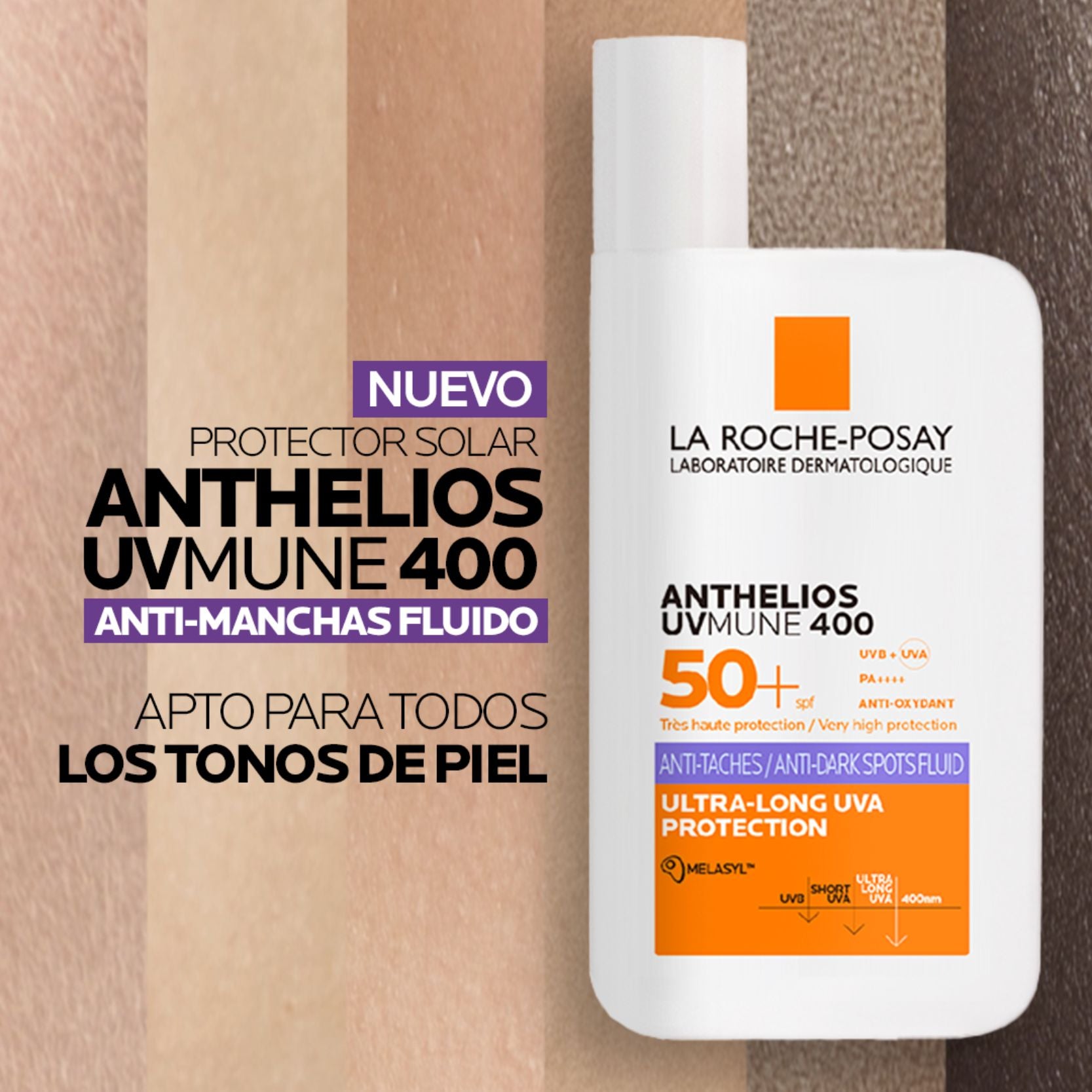 Anthelios Uvmune 400 Fluido Antimanchas SPF50+