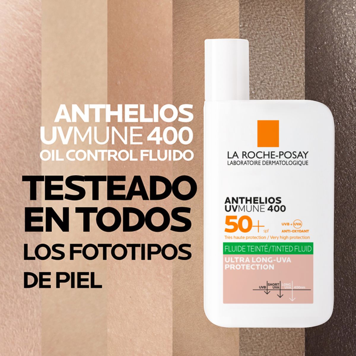 La Roche Posay- Travel Pack Fluido Oil Control Color
