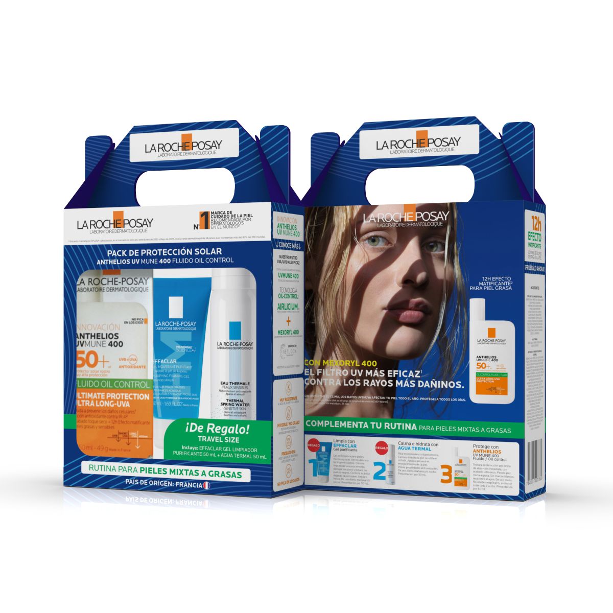 La Roche Posay- Travel Pack Fluido Oil Control