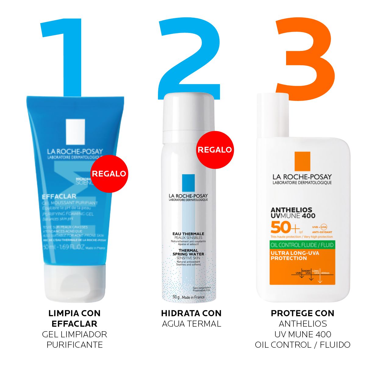 La Roche Posay- Travel Pack Fluido Oil Control