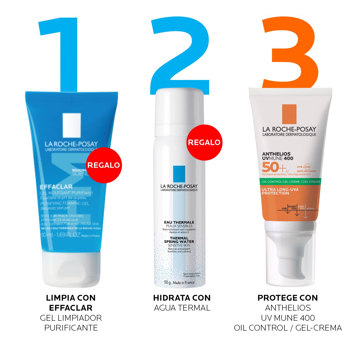 La Roche Posay- Travel Pack Toque Seco