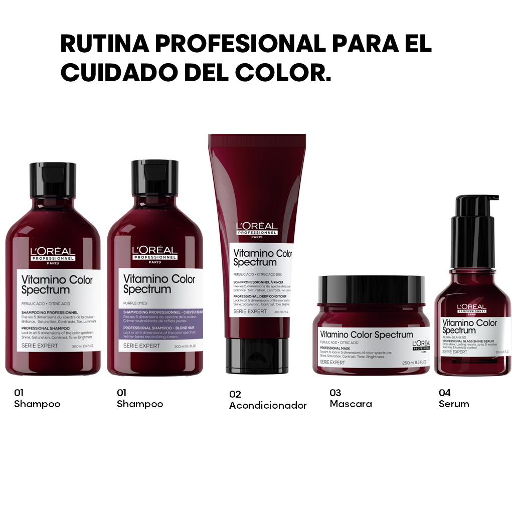 Shampoo Purple Vitamino Color Spectrum L'Oréal Professionnel 300ml