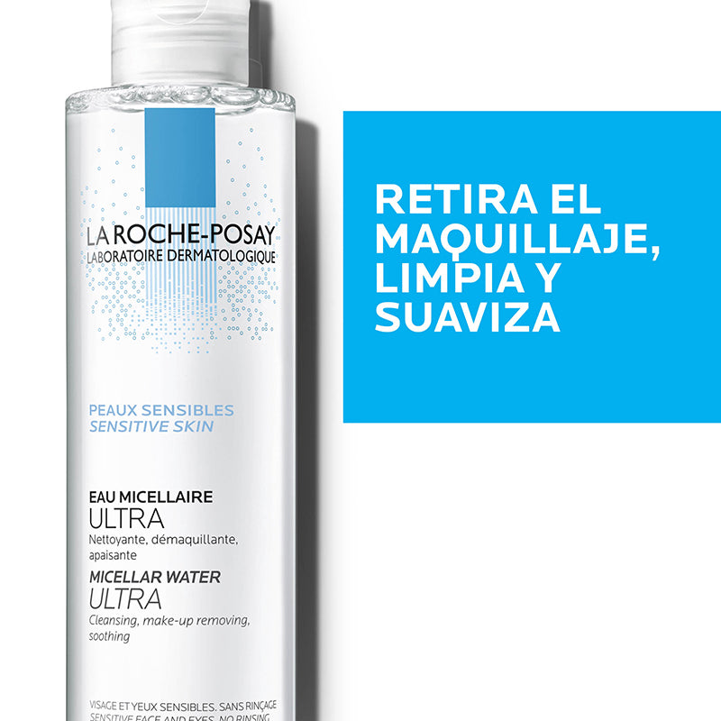 La Roche Posay-Agua Micelar Desmaquillante Facial 200 ml